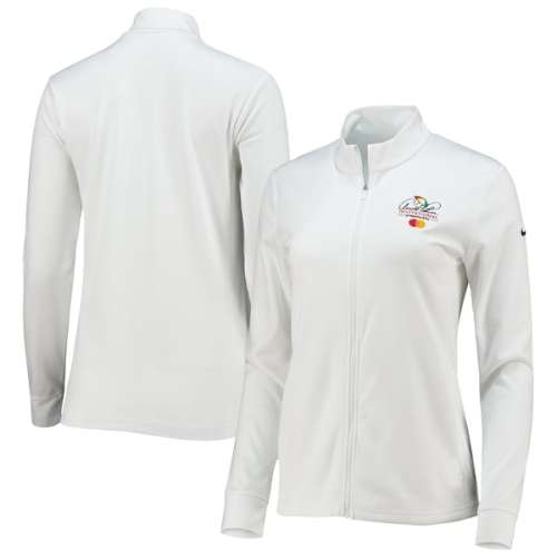 Arnold Palmer Invitational Nike Women's Victory Performance Full-Zip Jacket - White