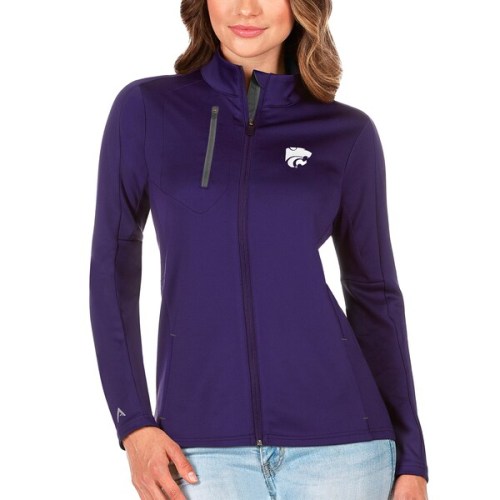 Kansas State Wildcats Antigua Women's Generation Full-Zip Jacket - Purple/Graphite
