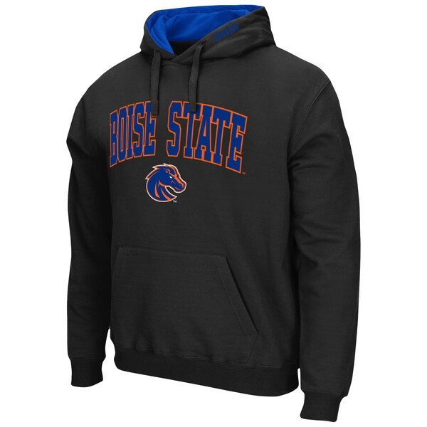 Boise State Broncos Colosseum Arch & Logo 3.0 Pullover Hoodie - Black