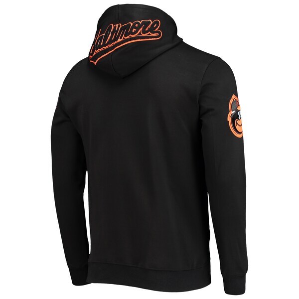 Baltimore Orioles Pro Standard Team Logo Pullover Hoodie - Black