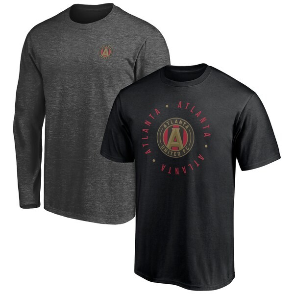 Atlanta United FC Fanatics Branded Team T-Shirt Combo Set - Black/Charcoal