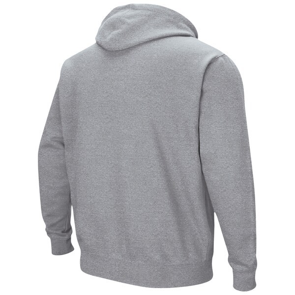 Kansas State Wildcats Colosseum Arch & Logo 3.0 Pullover Hoodie - Heathered Gray