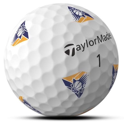 Phoenix Suns TaylorMade Team Logo TP5 12-Pack Golf Ball Set