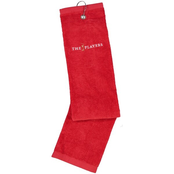 THE PLAYERS Ahead Tri-Fold Golf Towel - Red