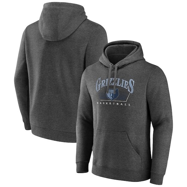 Memphis Grizzlies Fanatics Branded Selection Pullover Hoodie - Charcoal
