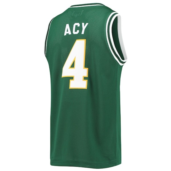 Quincy Acy Baylor Bears Original Retro Brand Commemorative Classic Basketball Jersey - Green