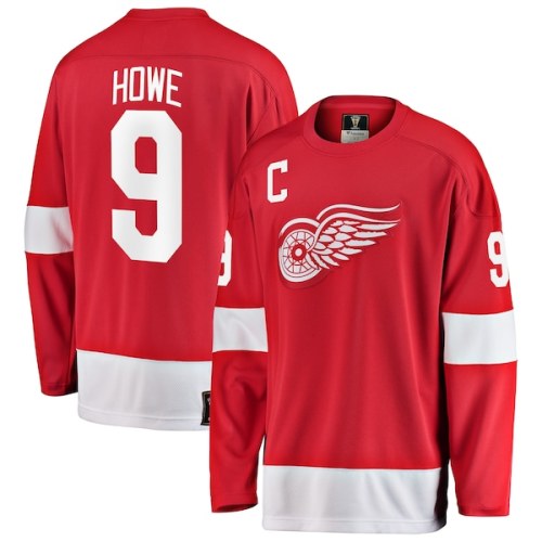 Gordie Howe Detroit Red Wings Fanatics Branded Premier Breakaway Retired Player Jersey - Red