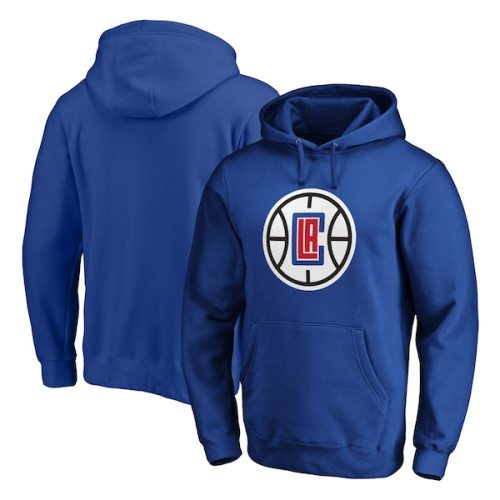 LA Clippers Fanatics Branded Primary Team Logo Pullover Hoodie - Royal