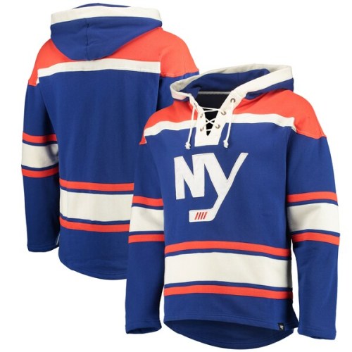 New York Islanders '47 Superior Lacer Team Pullover Hoodie - Royal