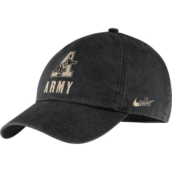 Army Black Knights Nike Vault Heritage86 Adjustable Hat - Black