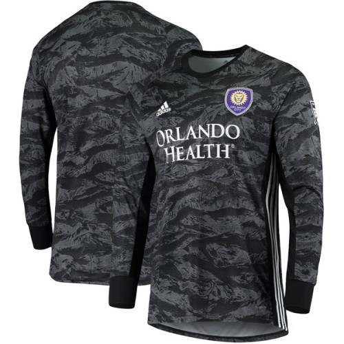 Orlando City SC adidas Replica Goalkeeper Raglan Long Sleeve Jersey - Black