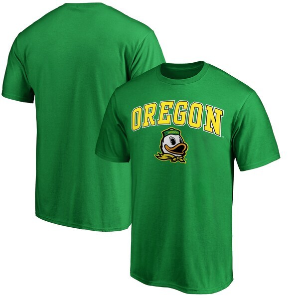 Oregon Ducks Fanatics Branded Campus Team T-Shirt - Green