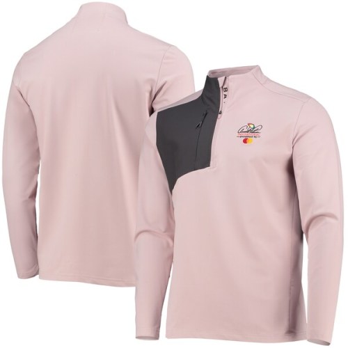 Arnold Palmer Invitational Levelwear Harris Quarter-Zip Top - Pink
