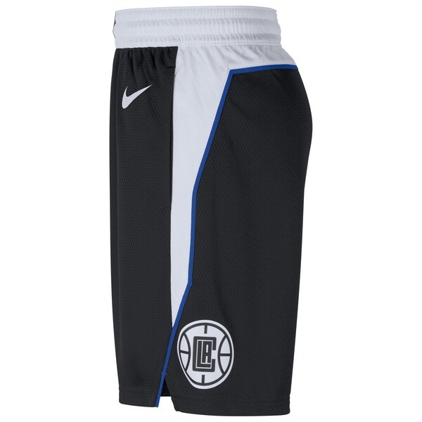 LA Clippers Nike 2020/21 City Edition Swingman Shorts - Black