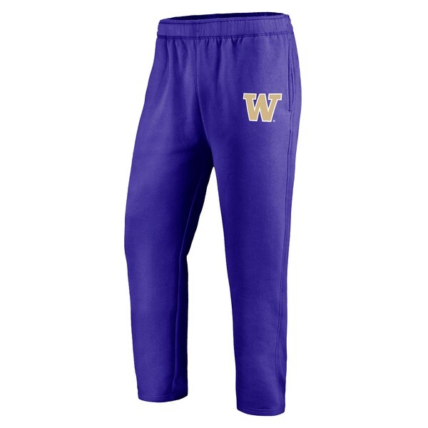 Washington Huskies Fanatics Branded School Logo Sweatpants - Purple
