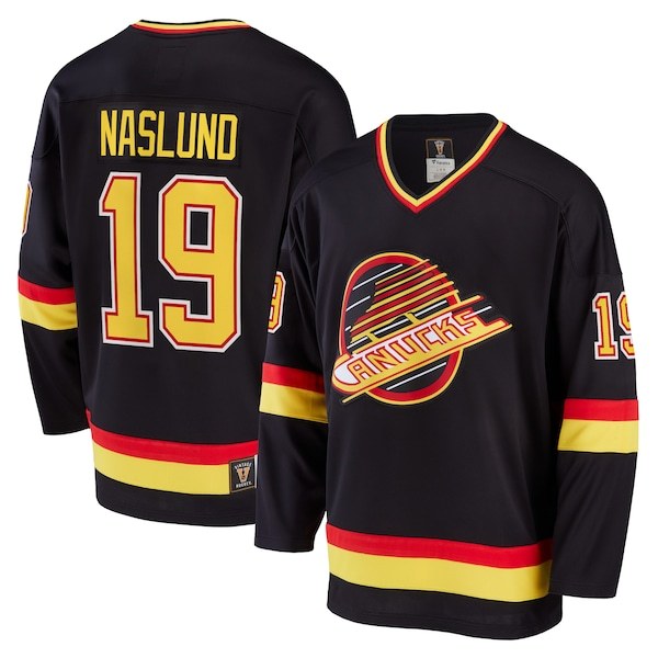 Markus Naslund Vancouver Canucks Fanatics Branded Breakaway Retired Player Jersey - Black