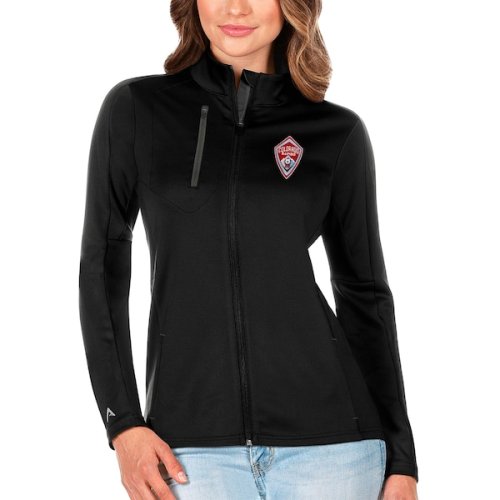 Colorado Rapids Antigua Women's Generation Full-Zip Jacket - Black/Silver