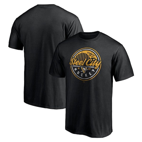 Pittsburgh Penguins Fanatics Branded Core Hometown T-Shirt - Black