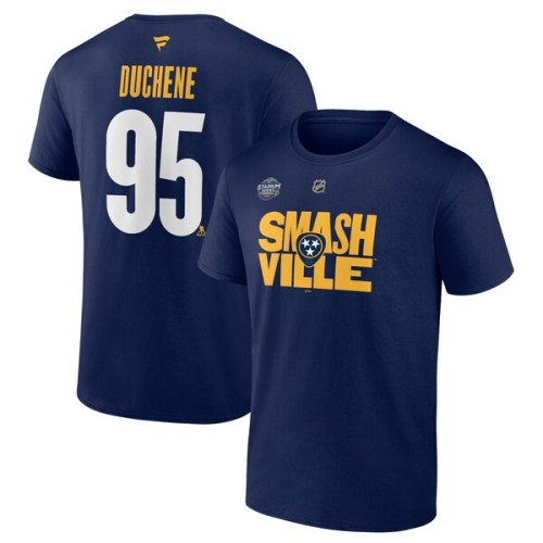 Matt Duchene Nashville Predators Fanatics Branded 2022 NHL Stadium Series Name & Number T-Shirt - Navy