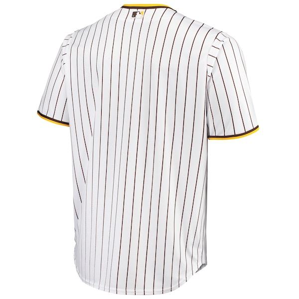 San Diego Padres Big & Tall Home Replica Team Jersey - White/Brown