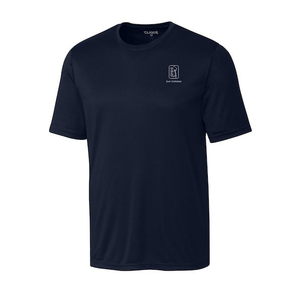 TPC San Antonio Cutter & Buck Spin Jersey T-Shirt - Navy