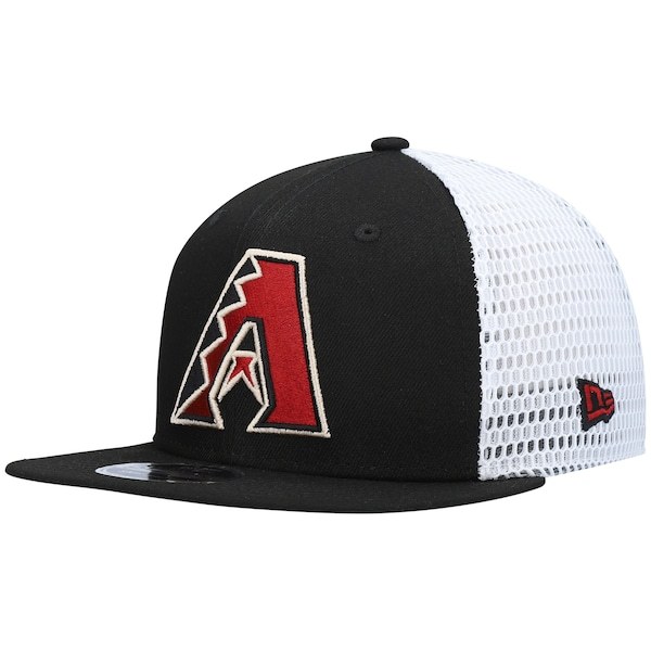 Arizona Diamondbacks New Era Mesh Fresh 9FIFTY Snapback Hat - Black/White