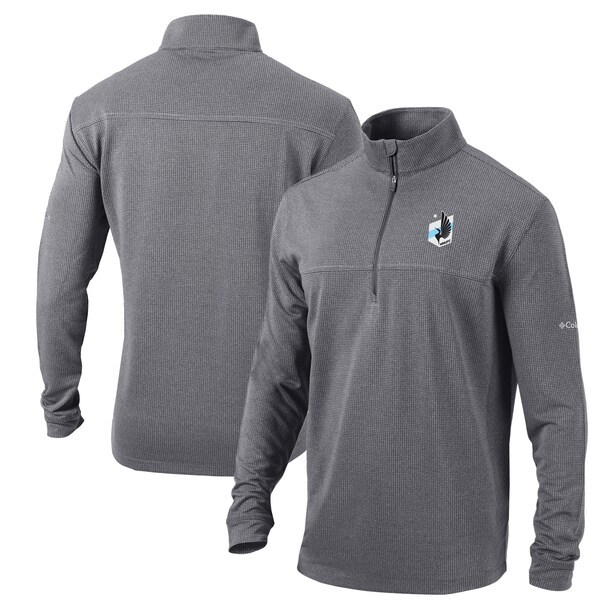 Minnesota United FC Columbia Team Soar Quarter-Zip Pullover Jacket - Black