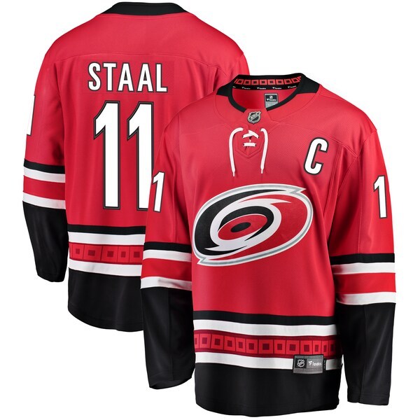 Jordan Staal Carolina Hurricanes Fanatics Branded Breakaway Player Jersey - Red