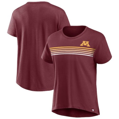 Minnesota Golden Gophers Fanatics Branded Women's Tie Breaker T-Shirt - Maroon