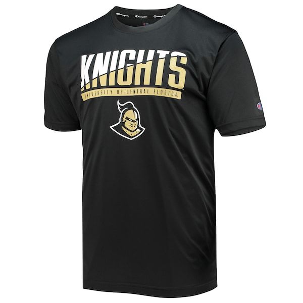 UCF Knights Champion Wordmark Slash T-Shirt - Black