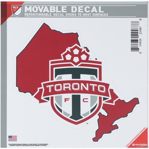 Toronto FC All Surface State Decal Logo