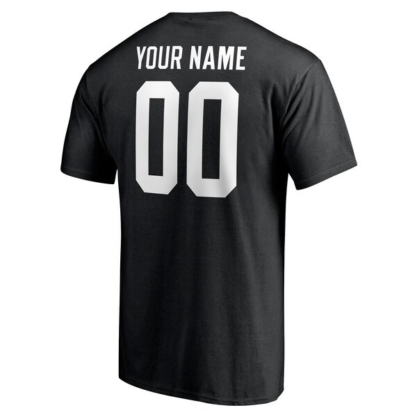 South Carolina Gamecocks Fanatics Branded Personalized Any Name & Number One Color T-Shirt - Black