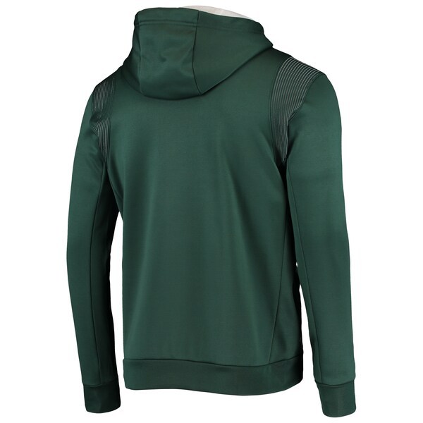 Michigan State Spartans Nike 2021 Team Sideline Performance Pullover Hoodie - Green