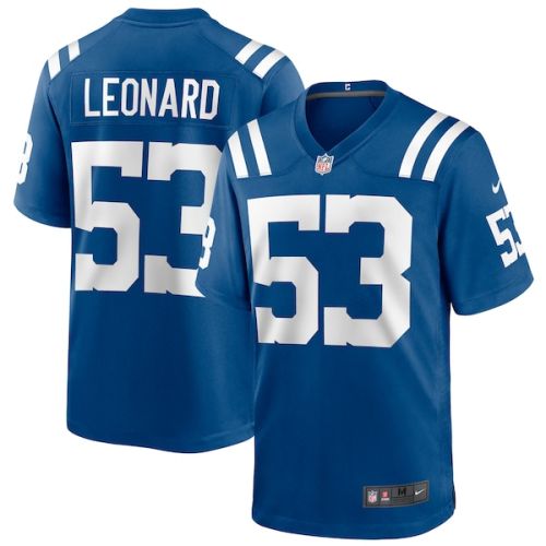 Darius Leonard Indianapolis Colts Nike Game Player Jersey - Royal