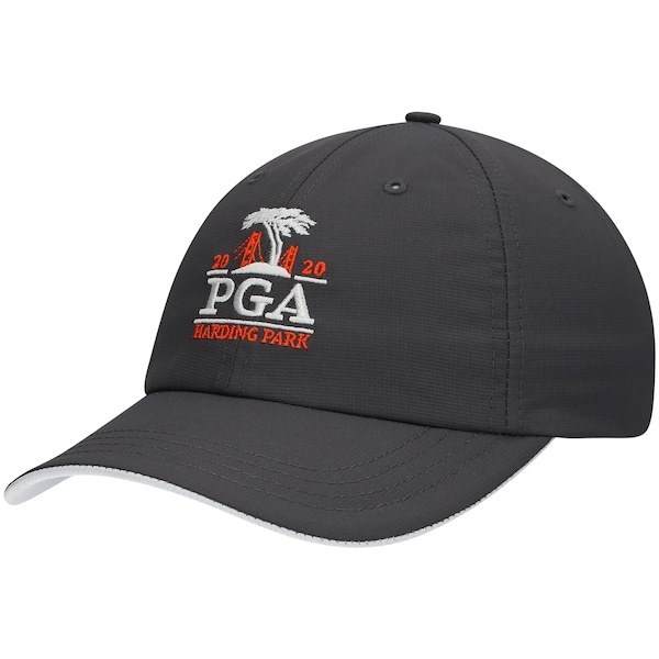 2020 PGA Championship Ahead Textured Solid Adjustable Hat - Graphite/White