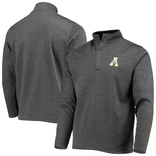 Appalachian State Mountaineers Colosseum Roman Pullover Jacket - Heathered Charcoal