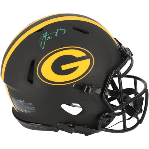 Aaron Rodgers Green Bay Packers Fanatics Authentic Autographed Riddell Eclipse Alternate Speed Authentic Helmet