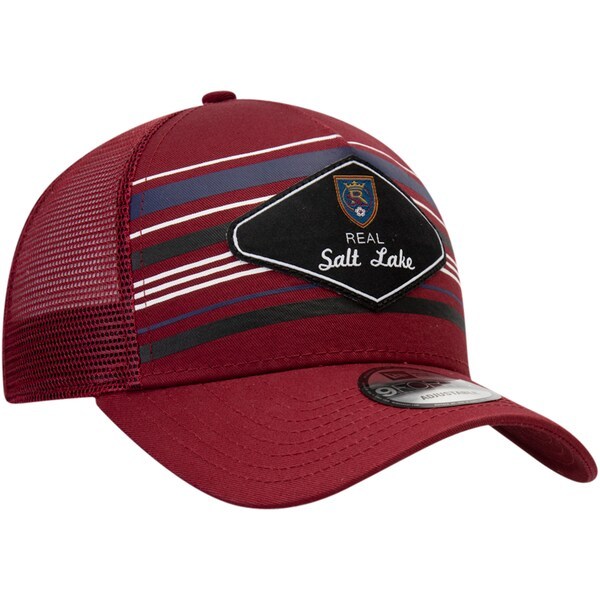 Real Salt Lake New Era Shoreline 9FORTY Adjustable Snapback Hat - Red