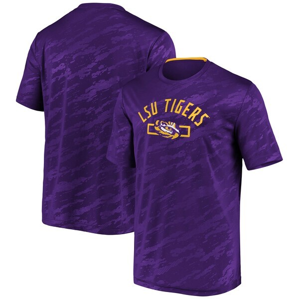 LSU Tigers Fanatics Branded Team Stealth Arc T-Shirt - Purple