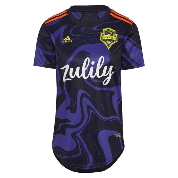 Seattle Sounders FC adidas Women's 2021 The Jimi Hendrix Kit Replica Jersey - Purple