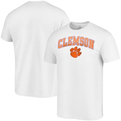 Clemson Tigers Fanatics Branded Campus T-Shirt - White