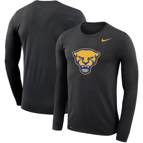 Pitt Panthers Nike Secondary School Logo Legend Performance Long Sleeve T-Shirt - Black