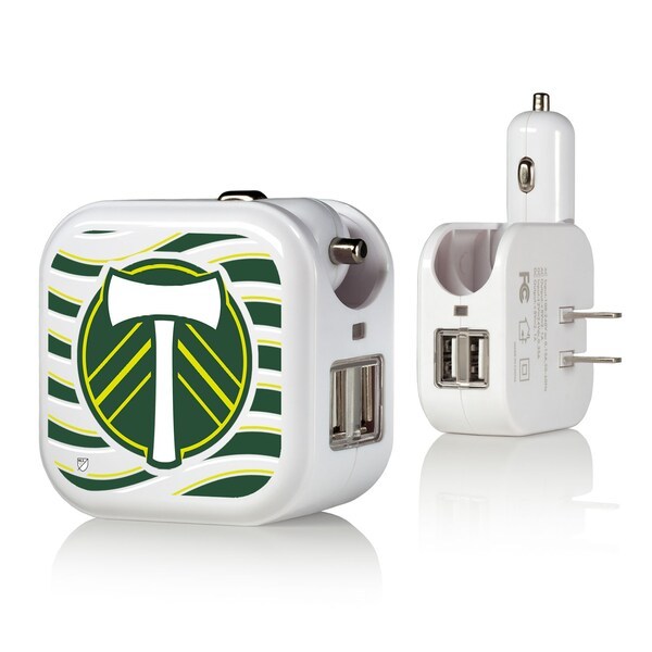 Portland Timbers Striped 2-In-1 USB Charger