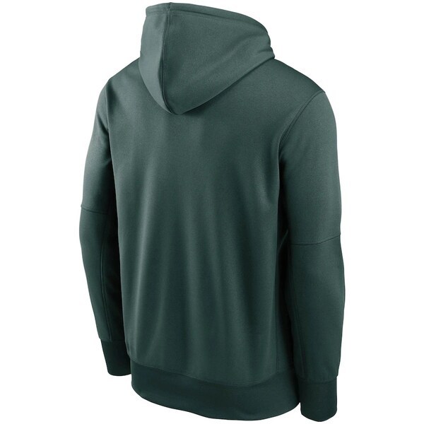 Oakland Athletics Youth Baseball Performance Pullover Hoodie - Green