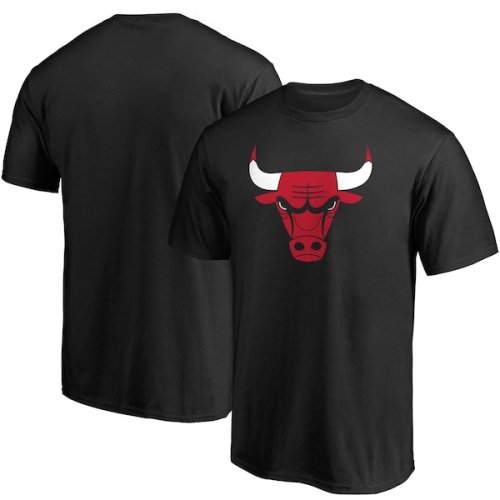 Chicago Bulls Fanatics Branded Primary Team Logo T-Shirt - Black