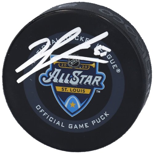 Jordan Binnington St. Louis Blues Fanatics Authentic Autographed 2020 NHL All-Star Game Official Game Puck