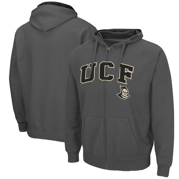 UCF Knights Colosseum Arch & Logo 3.0 Full-Zip Hoodie - Gray