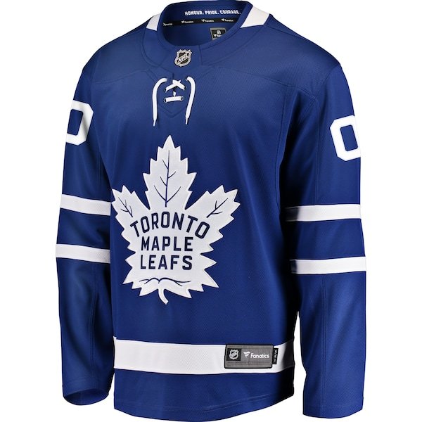 Toronto Maple Leafs Fanatics Branded Youth Home Breakaway Custom Jersey - Blue