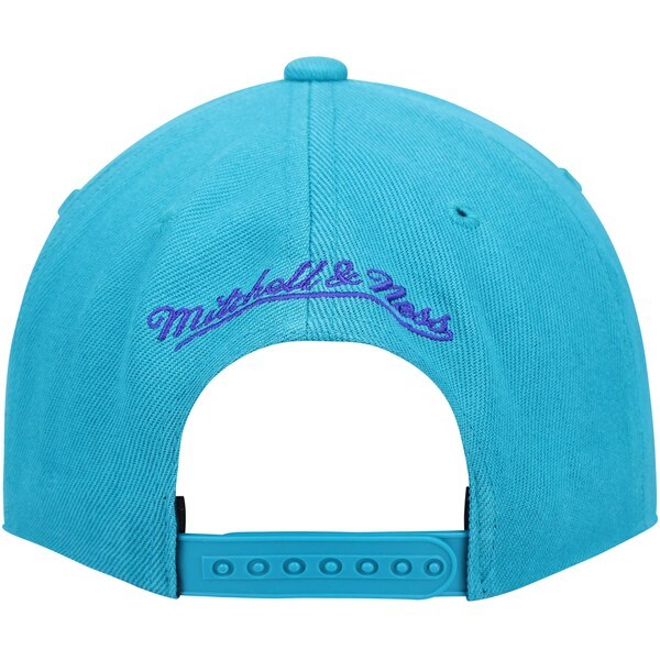 Charlotte Hornets Mitchell & Ness Hardwood Classics Tonal Snapback Hat - Teal