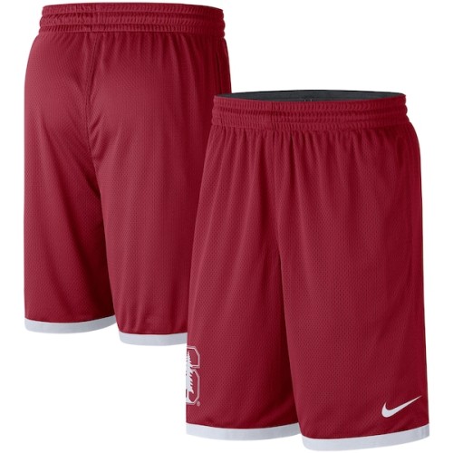 Stanford Cardinal Nike Performance Logo Shorts - Cardinal/White